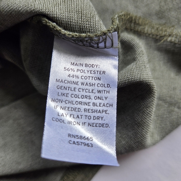 Tresure & Bond Olive Green Sleeveless Dress - Picture 7 of 8